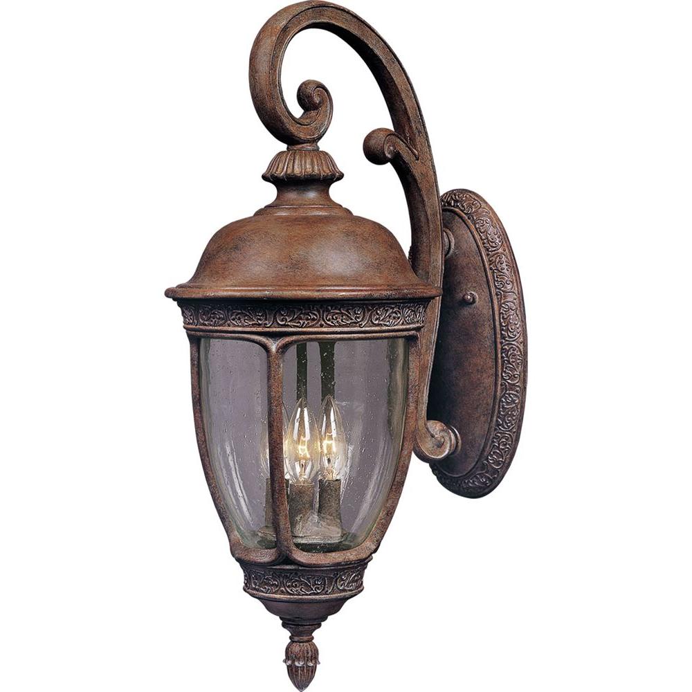 Maxim Lighting Knob Hill DC-Outdoor Wall Lantern Sconce-3466CDSE - The ...