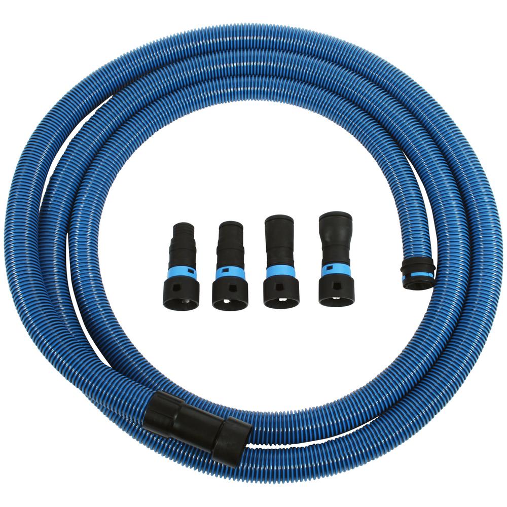 CenTec 16 ft. Antistatic Vacuum Hose for Shop Vacs with Expanded Multi