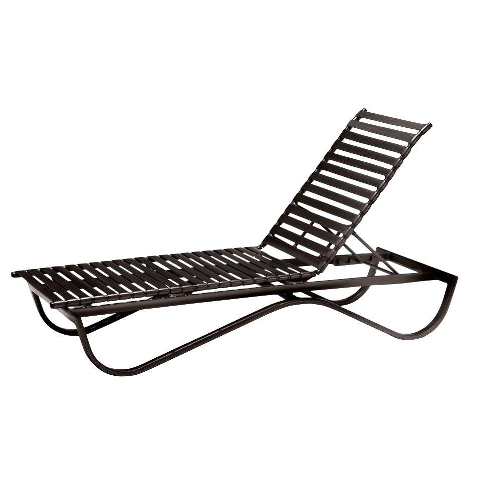Tradewinds Scandia Java Commercial Strap Stackable Patio Chaise Tradewinds Scandia Java Commercial Strap Stackable Patio Chaise Lounge