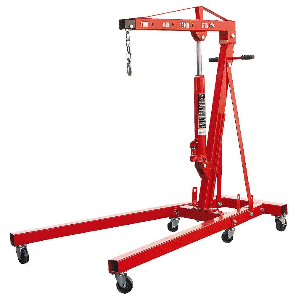 Big Red 2 Ton Foldable Engine Crane T32002x The Home Depot