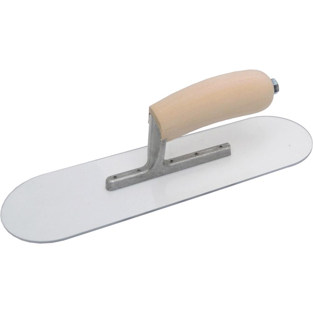 Marshalltown 12 in. x 31/2 in. Plastic Pool Trowel Wood HandlePSP12