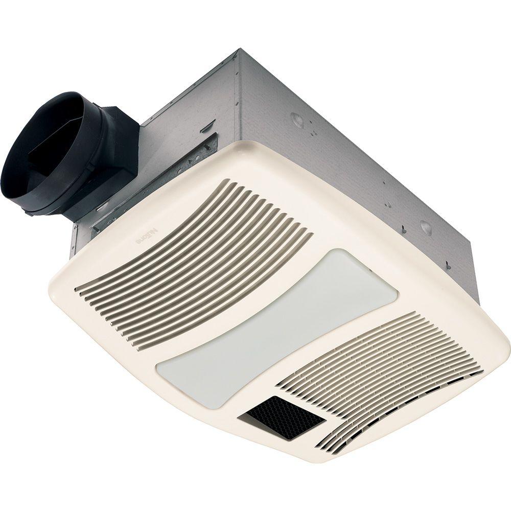 Nutone Qt Series Very Quiet 110 Cfm Ceiling Bathroom Exhaust Fan