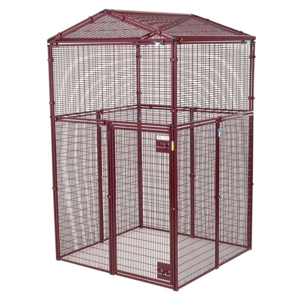 Lucky Dog Animal House Ultra Heavy Duty 60 inch L x 60 inch W x 105 inch H Gable... by Lucky Dog
