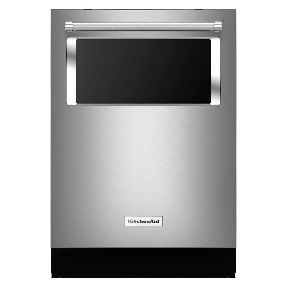 KitchenAid Top Control Built-In Dishwasher in Stainless Steel with Stainless... by KitchenAid