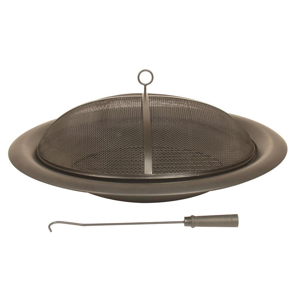 35 in. Round Metal Fire Pit Insert-DS-16905 - The Home Depot