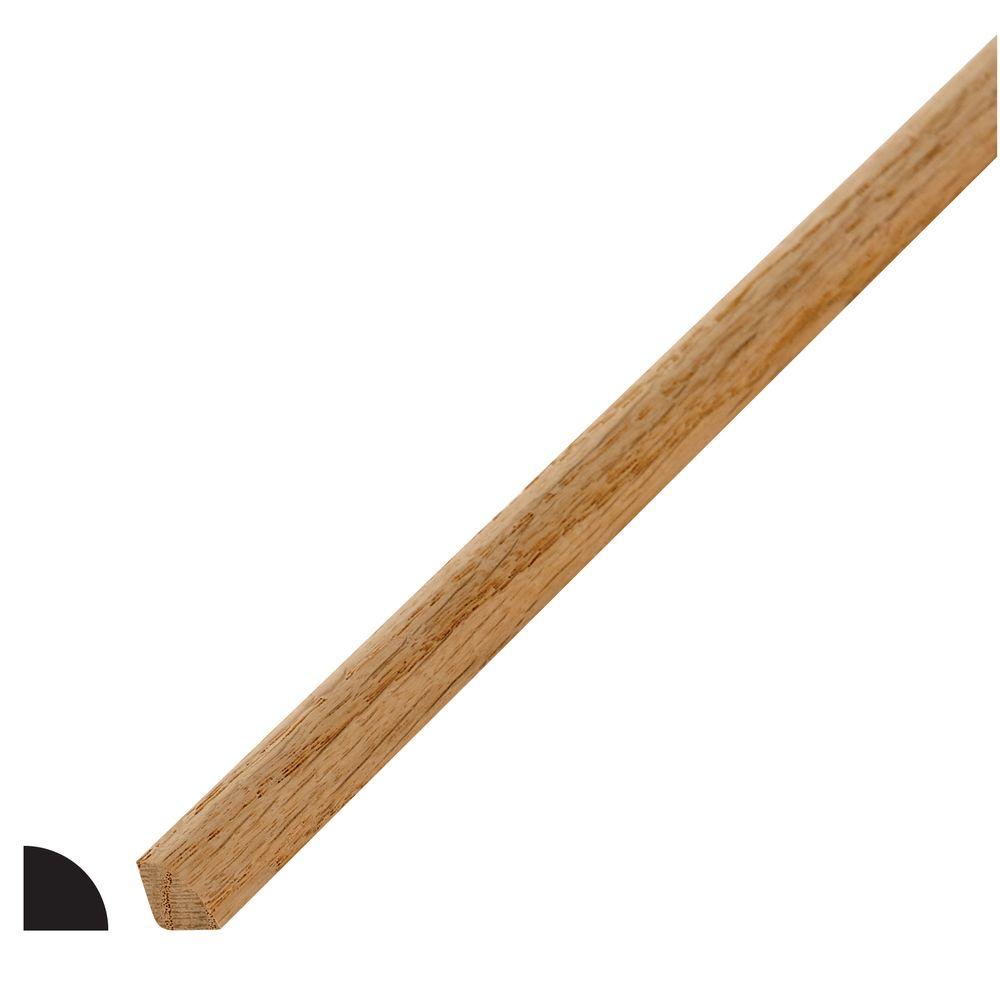 Alexandria Moulding Wm 108 1 2 In X Oak Quarter Round Alexandria Moulding Wm 108 1 2 In X Oak