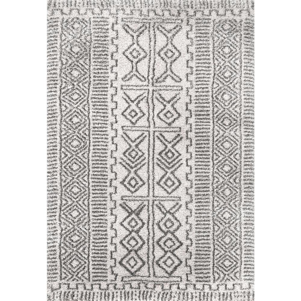 Nuloom Hurley Tribal Ivory 10 X 14 Area Rug