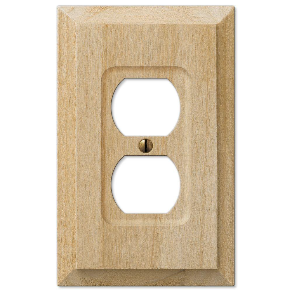 Leviton 1 Gang Duplex Outlet Wall Plate White R52 88003 00w The