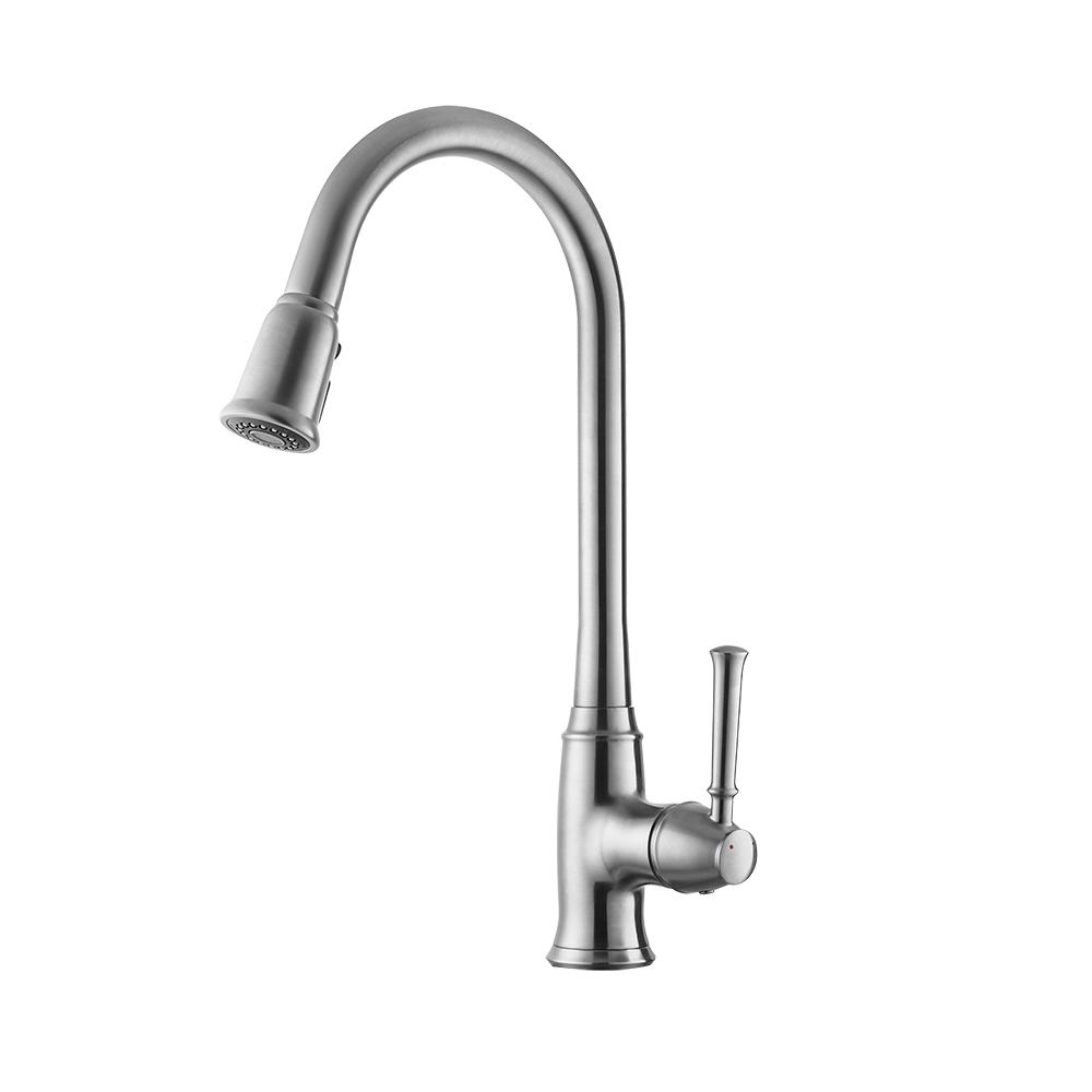 Kingston Br Single Handle Pull Down Sprayer Kitchen Kingston Br Single Handle Pull Down Sprayer Kitchen