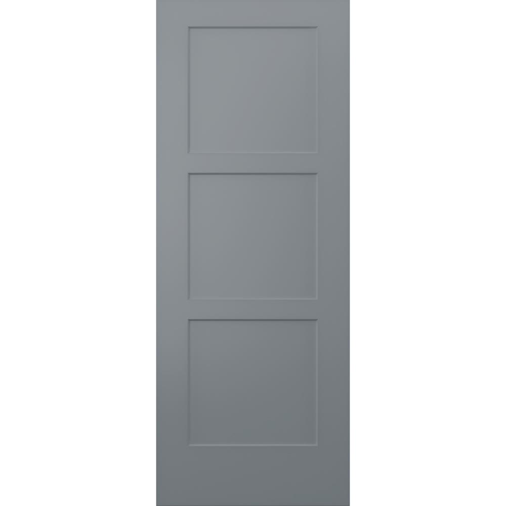 Jeld Wen 30 In X 80 In Birkdale Stone Stain Smooth Hollow Core Molded Composite Interior Door Slab