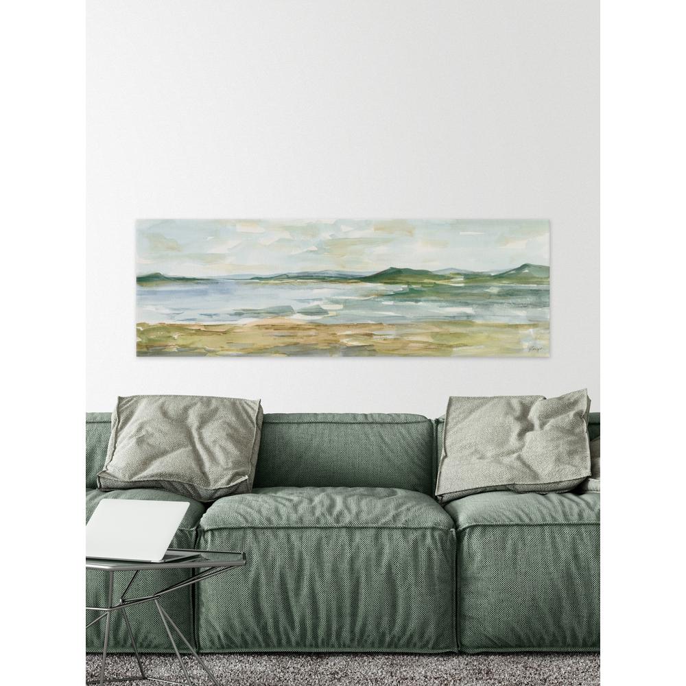 20 in. H x 60 in. W "Panoramic Seascape I" by Marmont Hill Canvas Wall