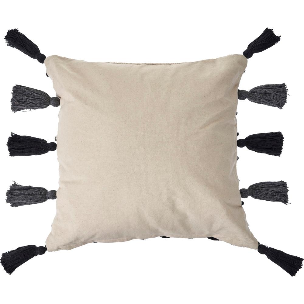 black tassel pillow