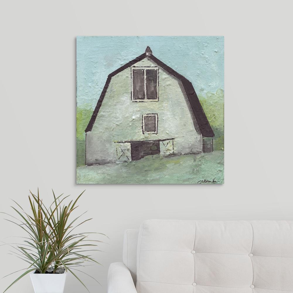 GreatBigCanvas "Barn V" by Joyce Combs Canvas Wall Art2424960_24_24x24