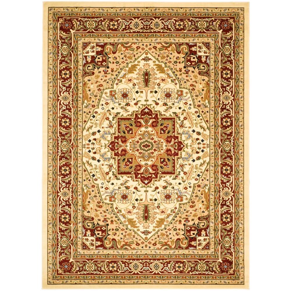 Safavieh Lyndhurst Ivory Red 10 Ft X 14 Area Rug Lnh330a Safavieh Lyndhurst Ivory Red 10 Ft X 14 Area Rug