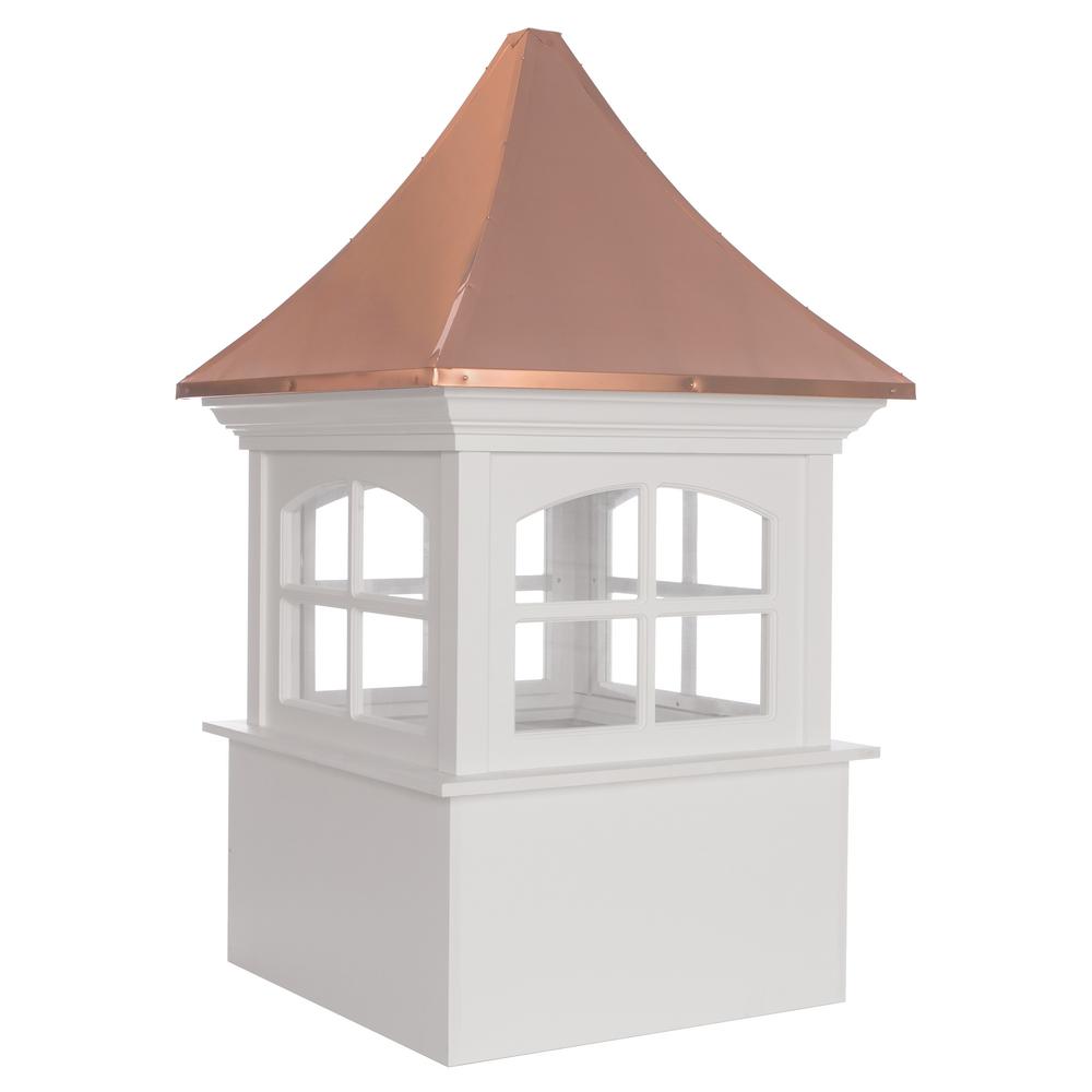 Good Directions Westport Vinyl Cupola with Copper Roof 48 in. x 79 in
