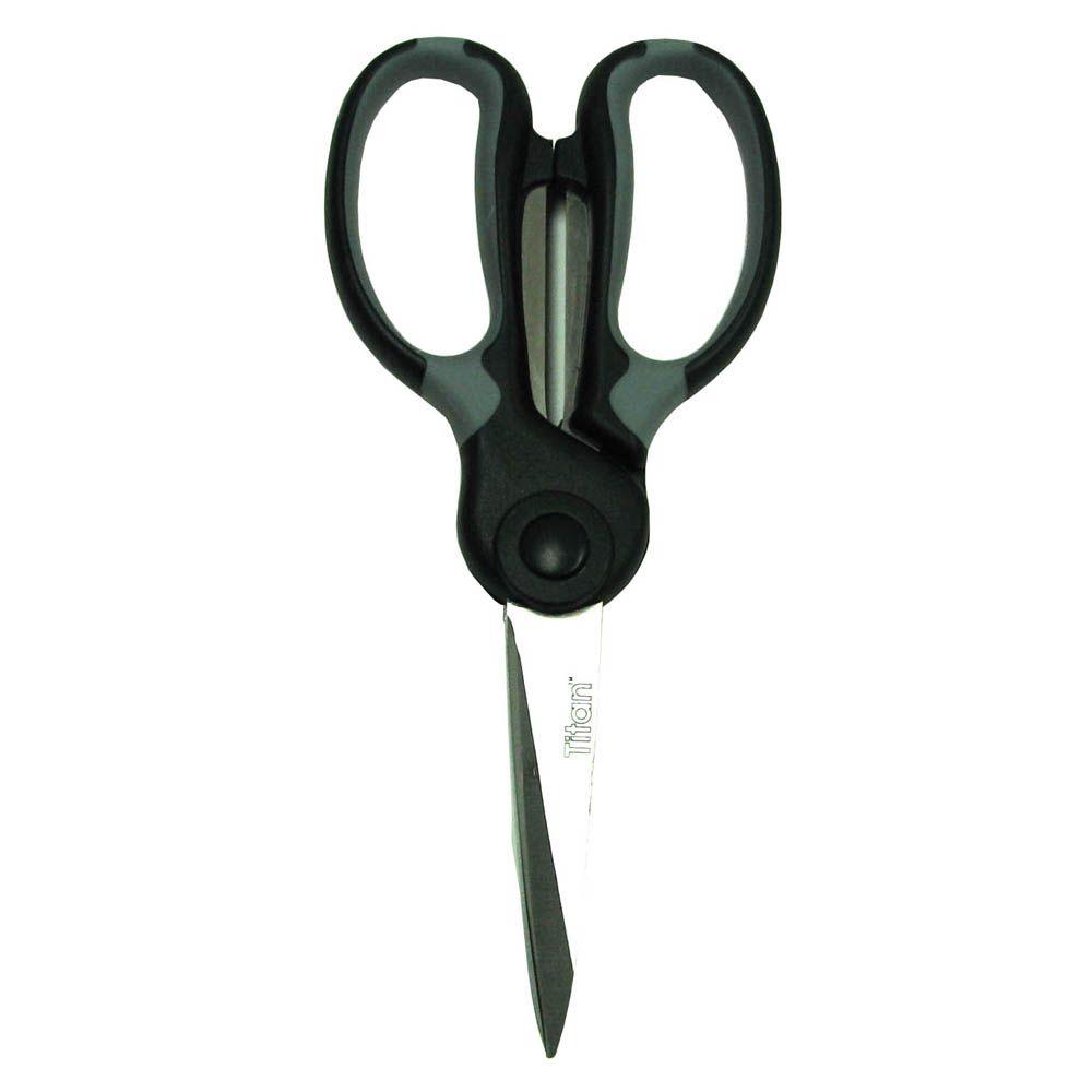 TITAN 8 inch Industrial Heavy Duty Grade Scissors by TITAN