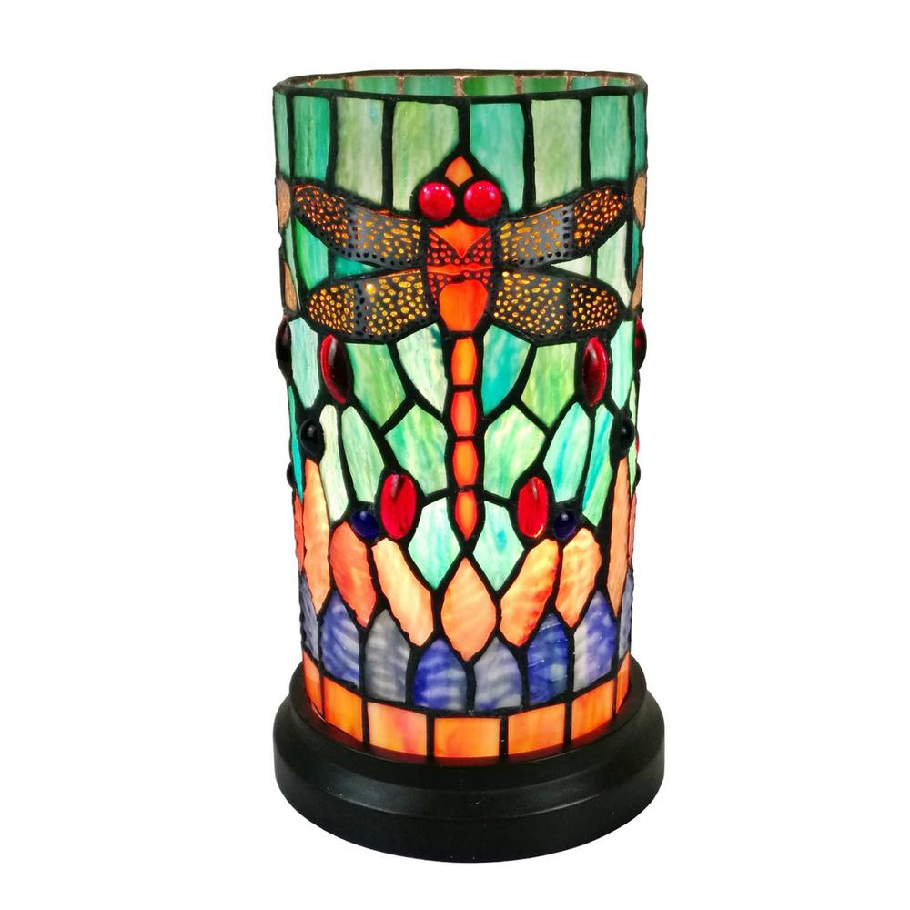 Amora Lighting 10 5 In Tiffany Style Multicolored Accent Table Lamp Amora Lighting 10 5 In Tiffany Style Multicolored Accent Table Lamp