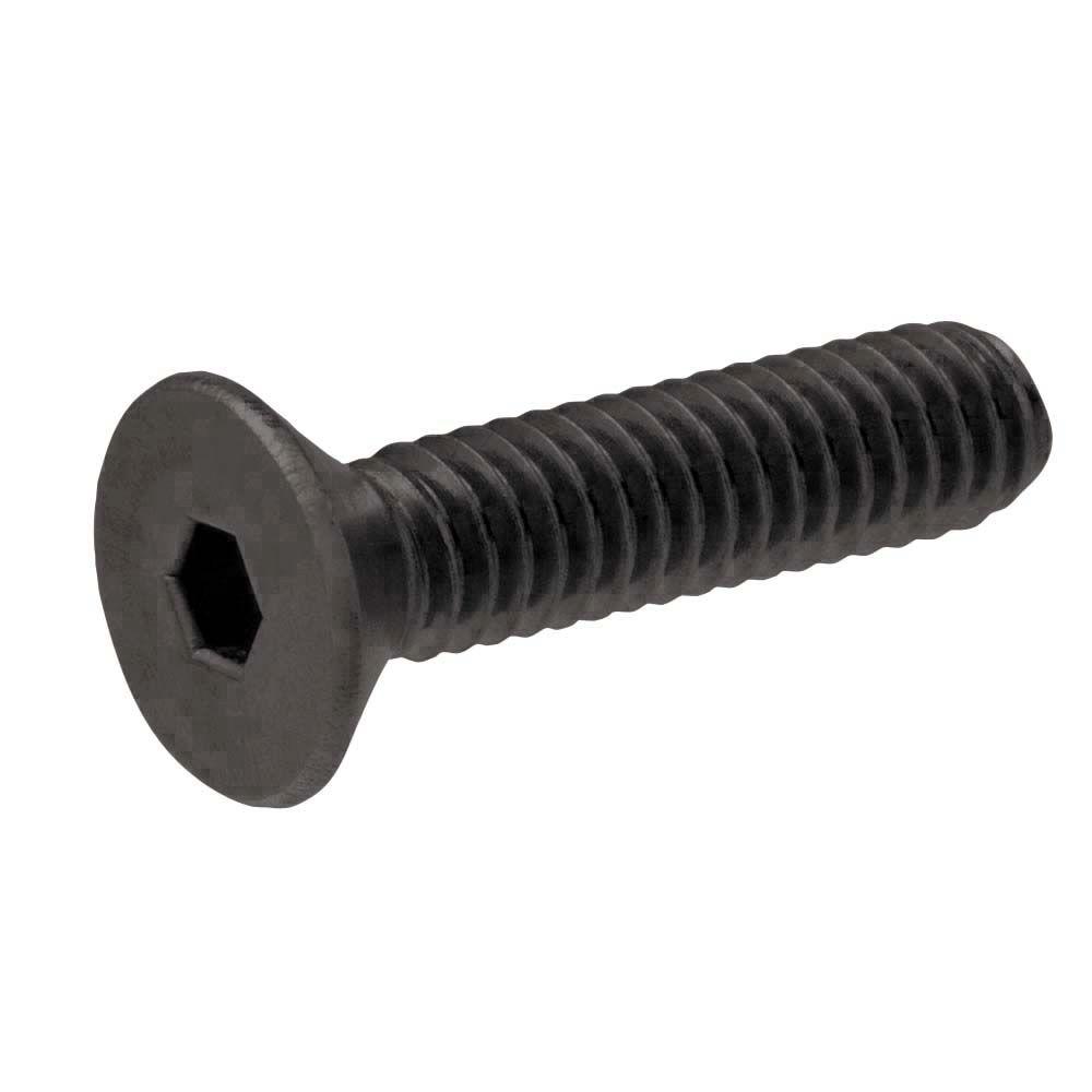 Schrauben 5 16 24 X 2 1 4 Flat Head Socket Cap Screws Grade 8 Steel Black Oxide Qty 10 Th