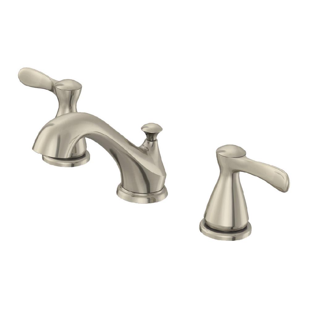 Anzzi Chord Series 8 In Widespread 2 Handle Low Arc Bathroom