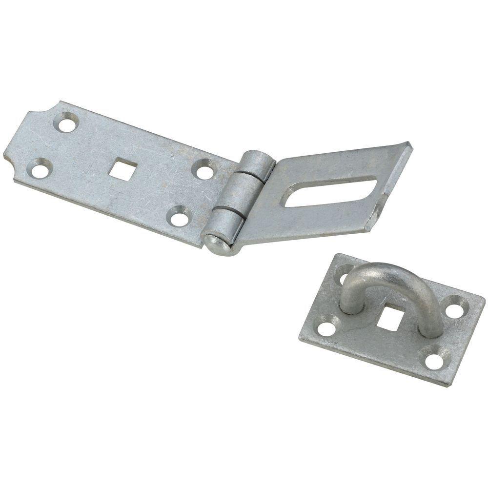 UPC 033923940252 product image for Hasps: Stanley-National Hardware Doors & Hardware 7-1/2 in. Brass Pin Galvanized | upcitemdb.com