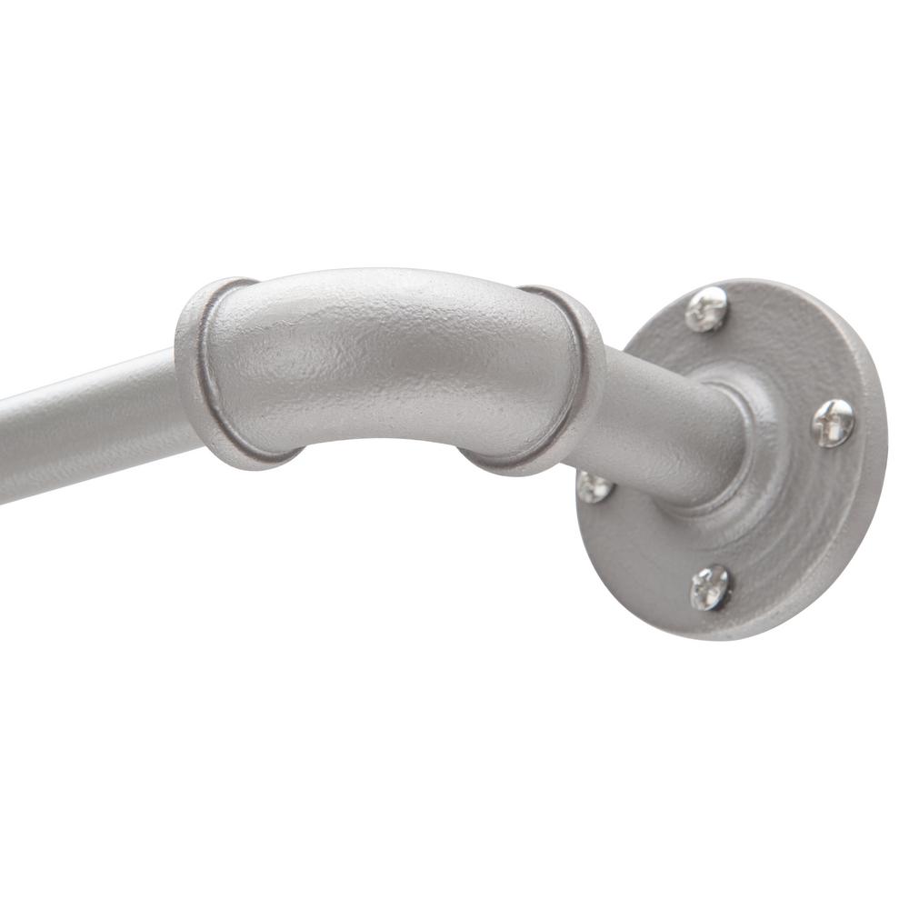 Sun Zero Bronn 3 4 In Dia Light Blocking Wrap Around Window Curtain Dia Light Blocking Wrap Around Window Curtain Rod