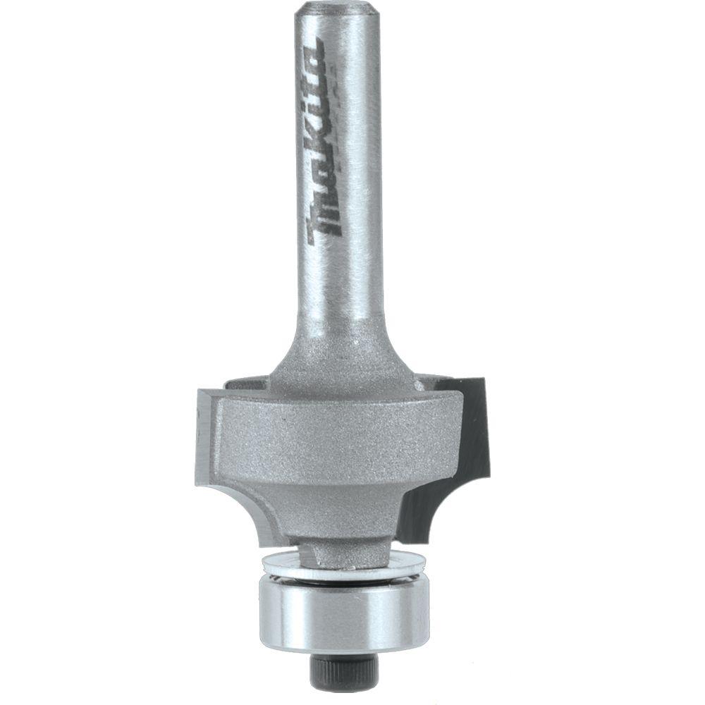 UPC 088381904209 product image for Makita Router Bits 1/4 in. Carbide-Tipped Corner Round, 2 Flute Router Bit with  | upcitemdb.com