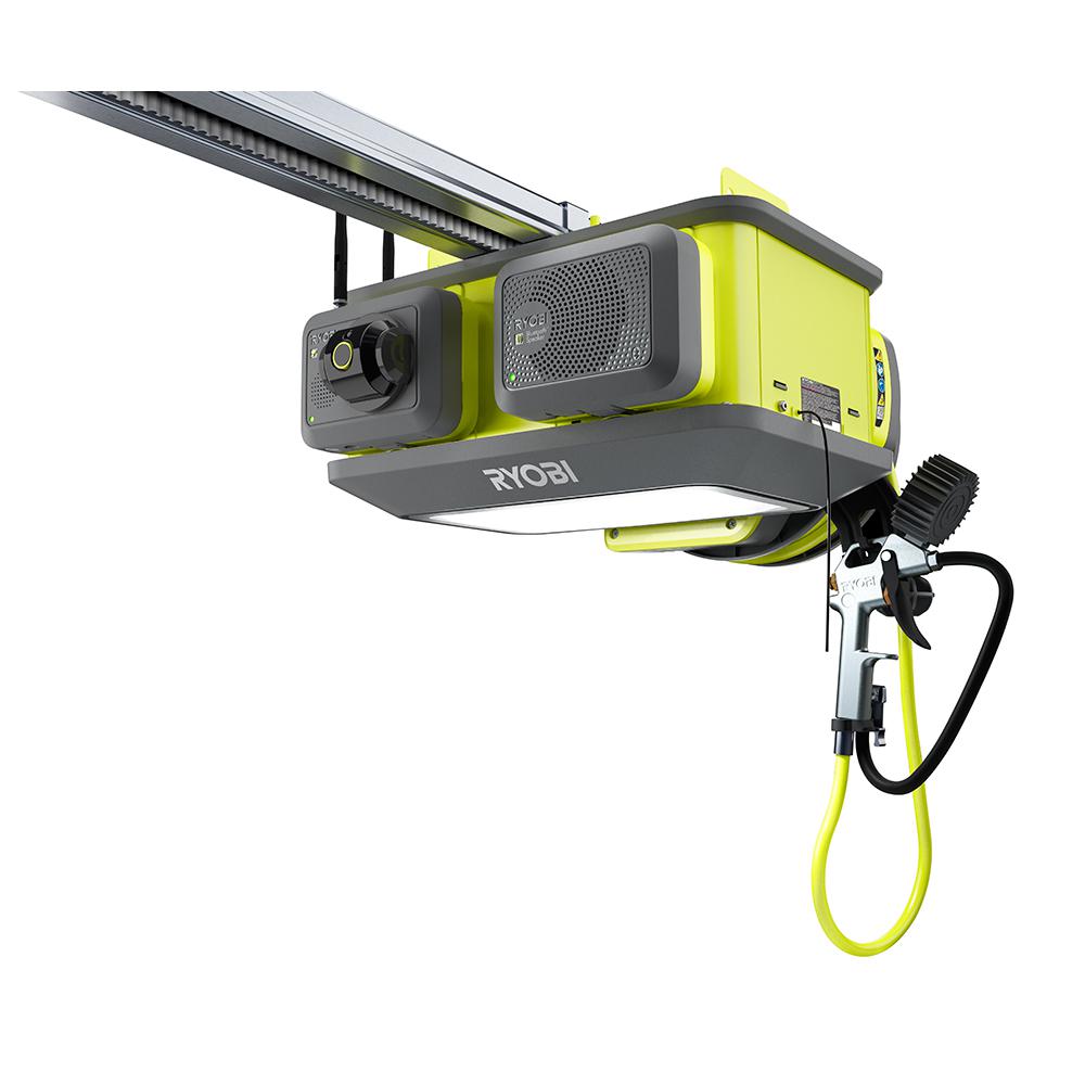 RYOBI Belt Garage Door Opener WiFi PlugIn Remote Control Ceiling