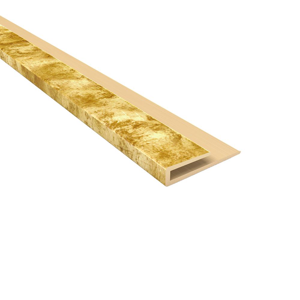 Fasade 4 ft. Bermuda Bronze Large Profile JTrim 17617 The Home Depot