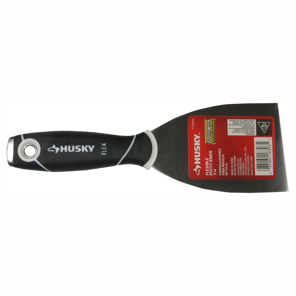 Husky 3 In Flexible Paint Scraper Dsx3f The Home Depot