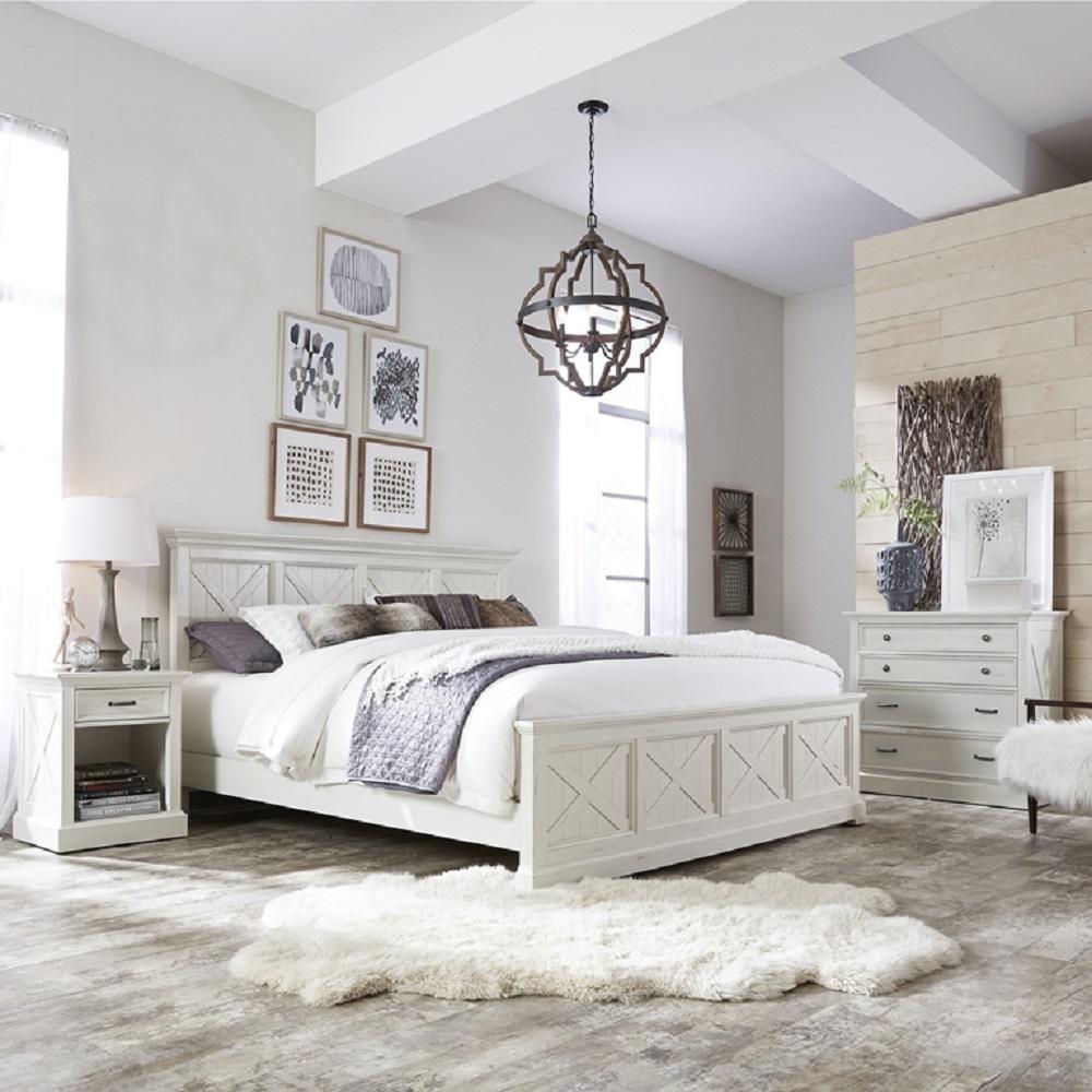 Dmi Furniture Seaside Lodge Hand Rubbed White King Panel Bed 5523 Dmi Furniture Seaside Lodge Hand Rubbed White King Panel Bed
