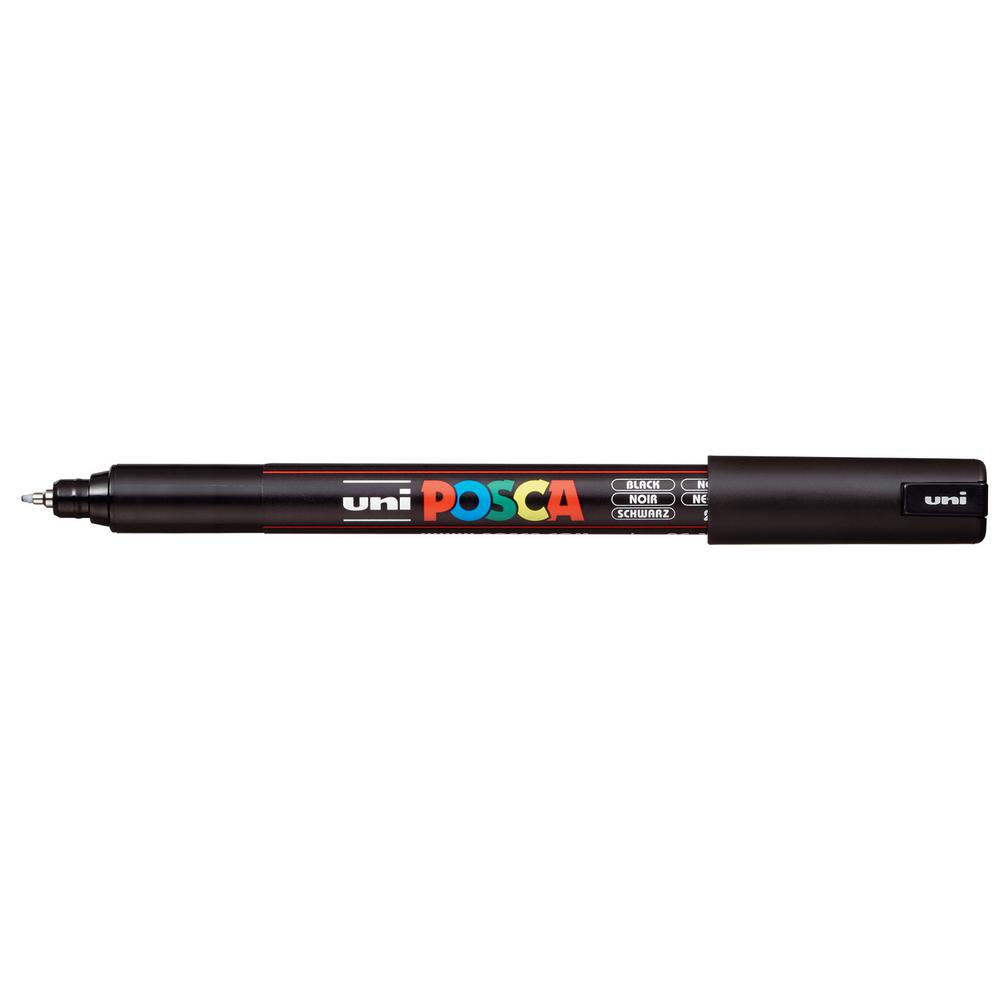 POSCA PC1MR UltraFine Black Paint Marker076855 The Home Depot