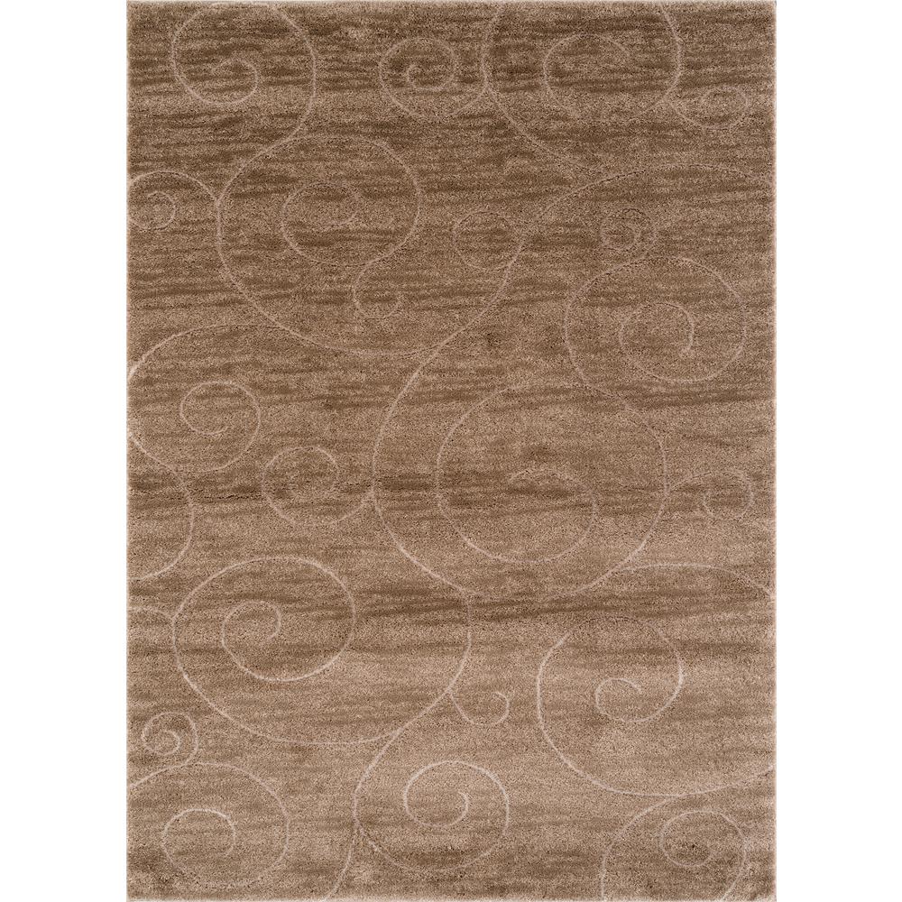 United Weavers Mystique Clio Beige 7 Ft 10 In X 6 Area Rug