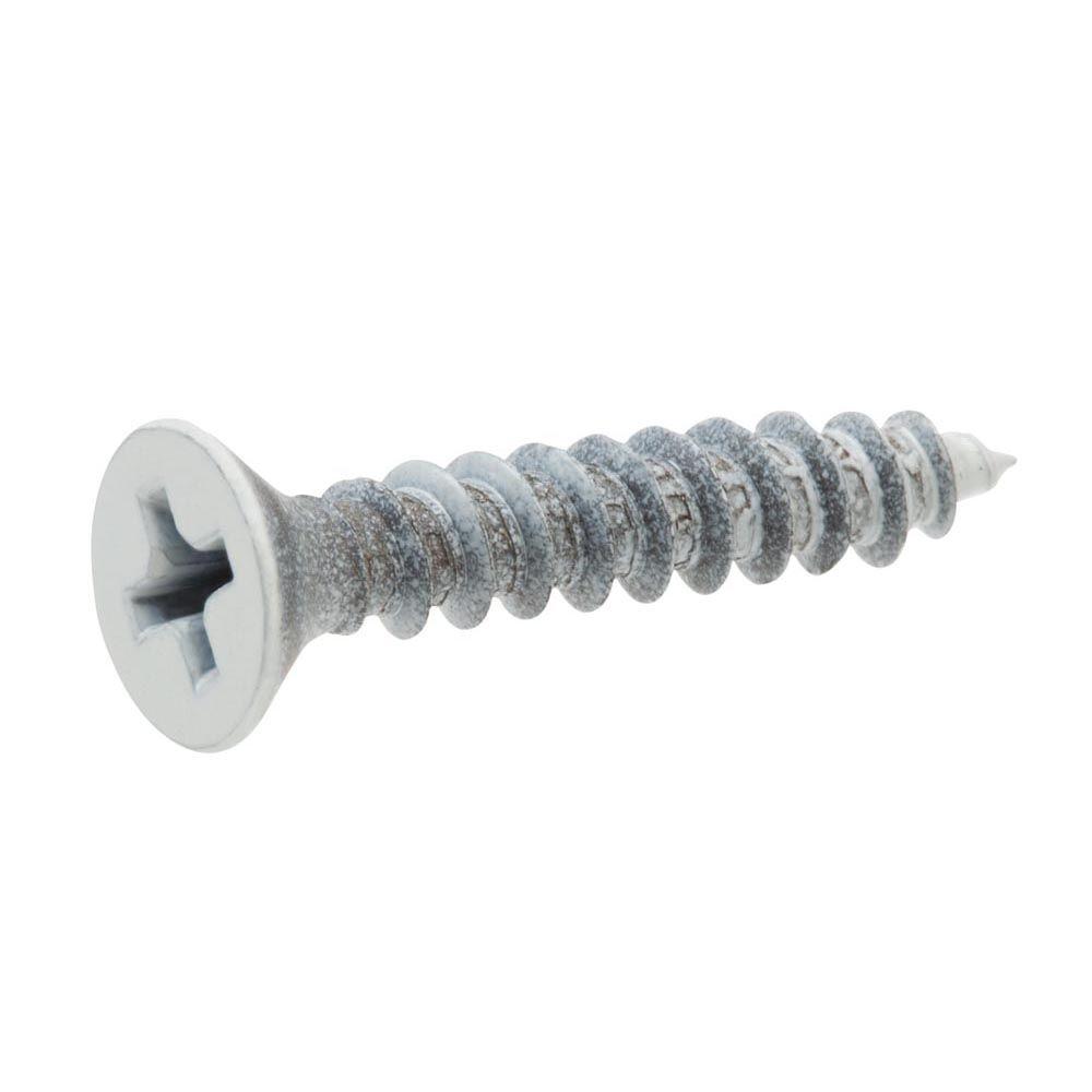 Everbilt #10 3 in. Phillips Flat-Head Wood Screws (50-Pack)-21282 ...