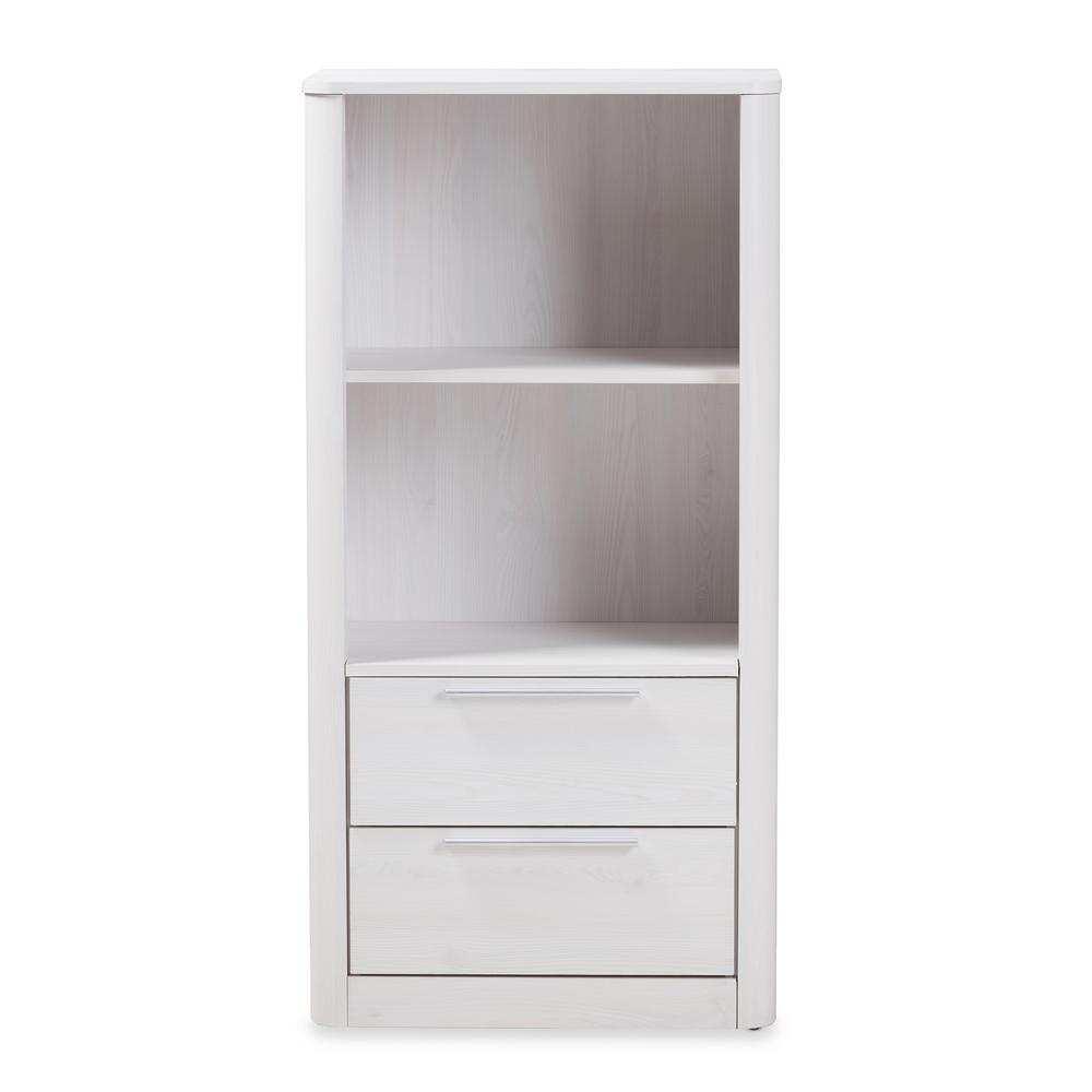 Whitewash Bookcases Home Office Furniture The Depot Carlingford Whitewash Shelf