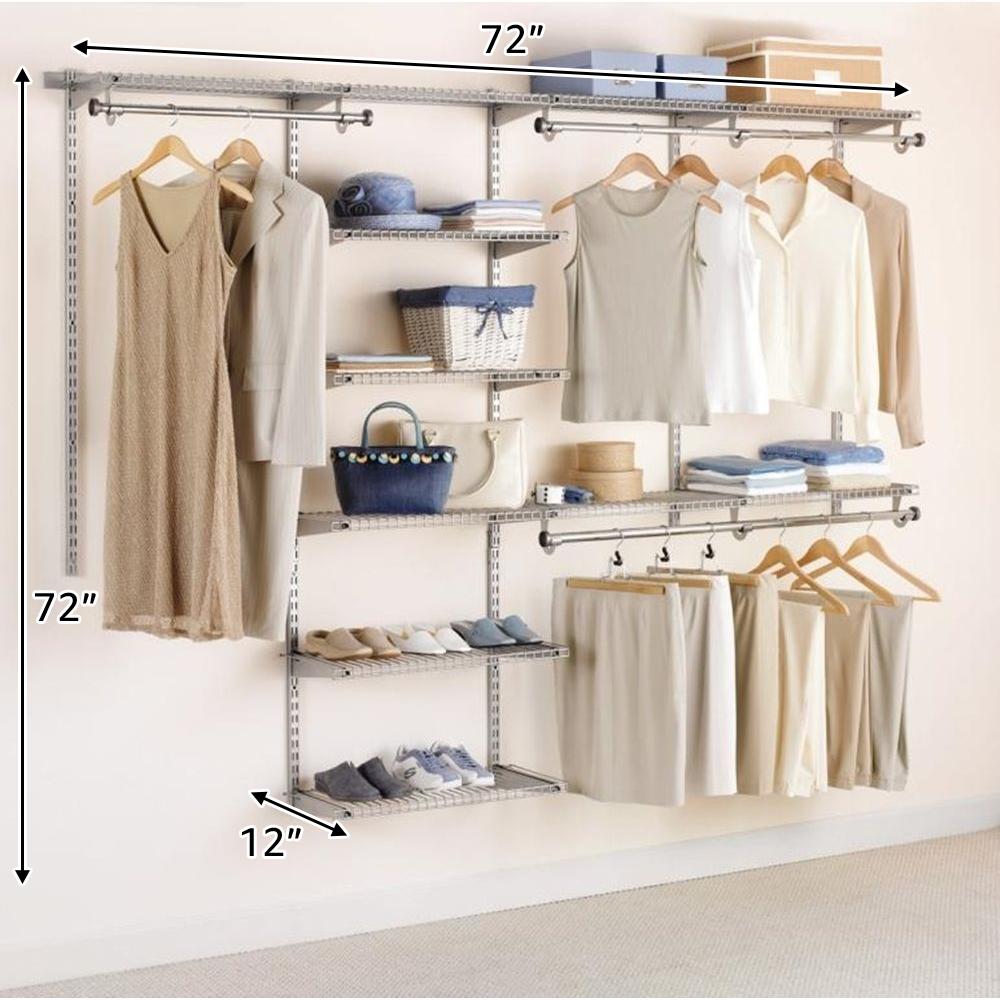 rubbermaid - closet storage & organization - storage