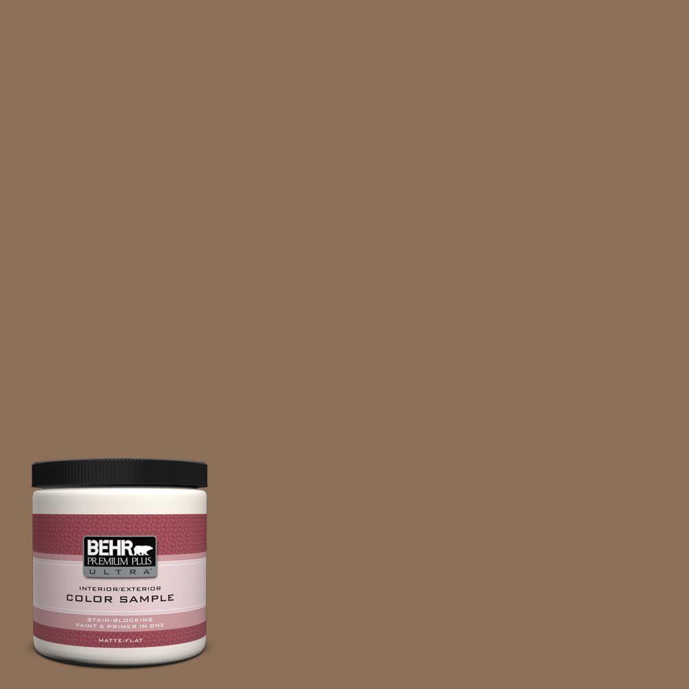 BEHR Premium Plus Ultra 8 oz. #280F-6 Sweet Georgia Brown Interior ...