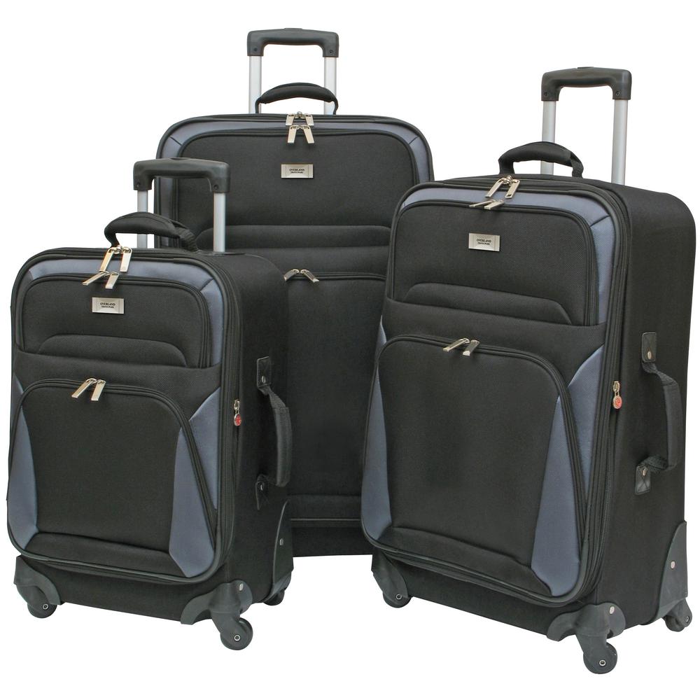 geoffrey beene 3 piece luggage set