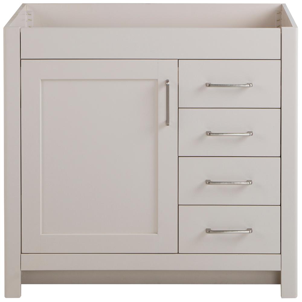 36 Inch Vanities Cream Bathroom Bath The Home Depot Westcourt 36 In