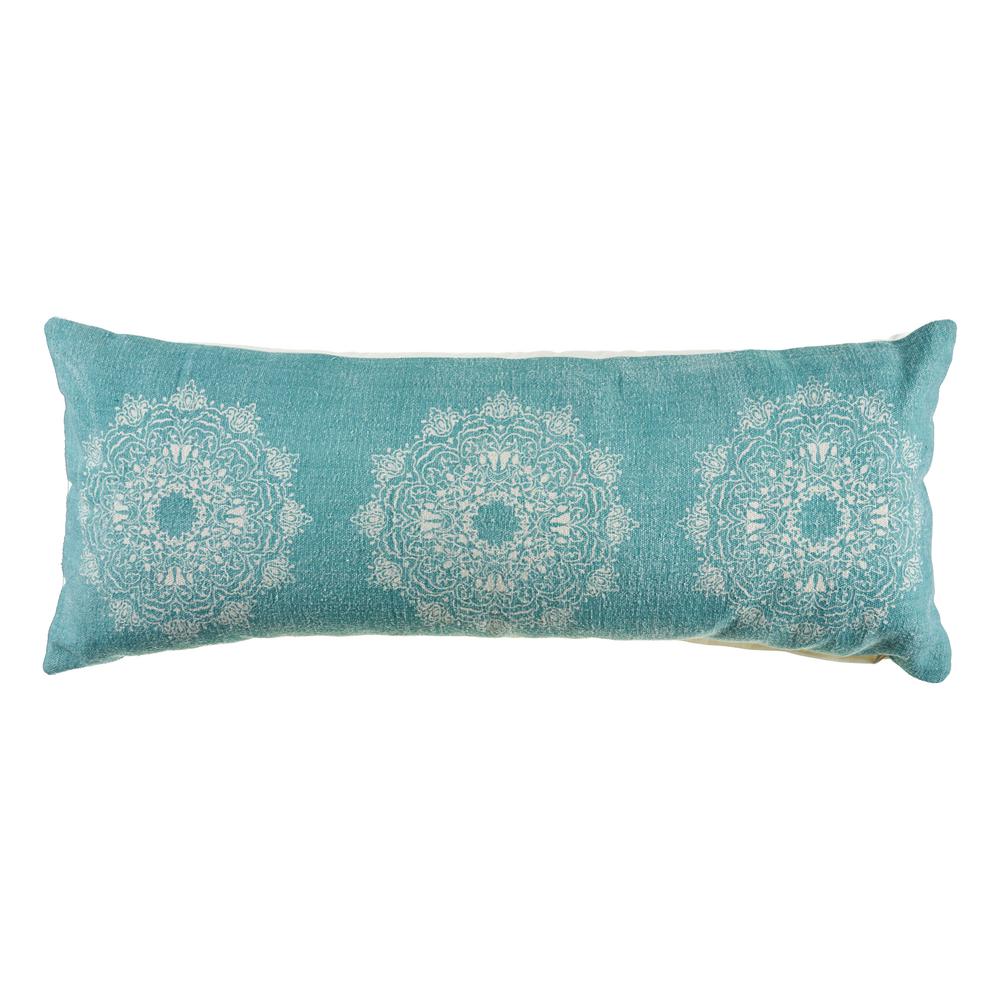 teal blue throw pillows