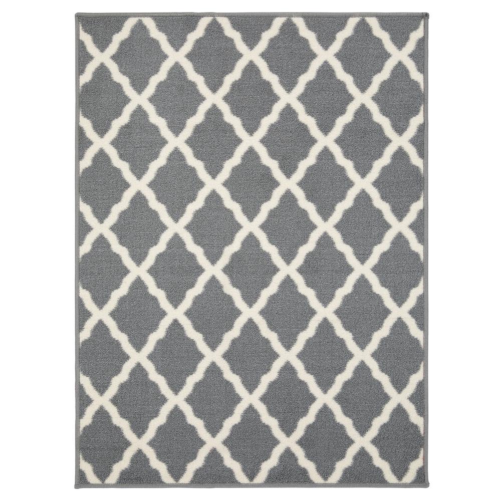 Ultimate Spirit Black Grey Triangle Design Budget Rug various sizes and runner