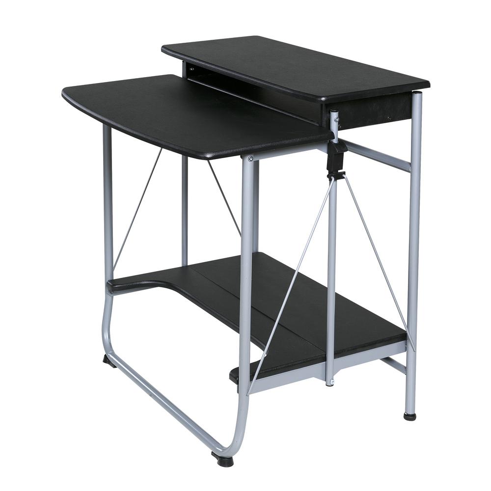 Onespace Black Freeley Folding Computer Desk 50 1010qa The