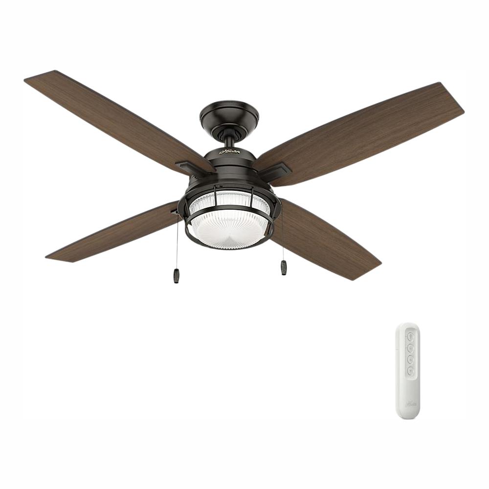 Stile Anderson 22 In Led Indoor Outdoor Bronze Ceiling Fan With