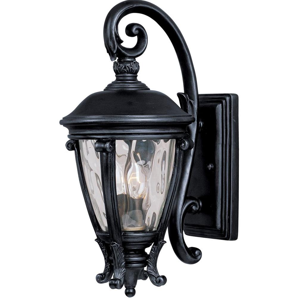 Maxim Lighting Camden Vivex 2-Light Black Outdoor Wall Mount-41424WGBK ...