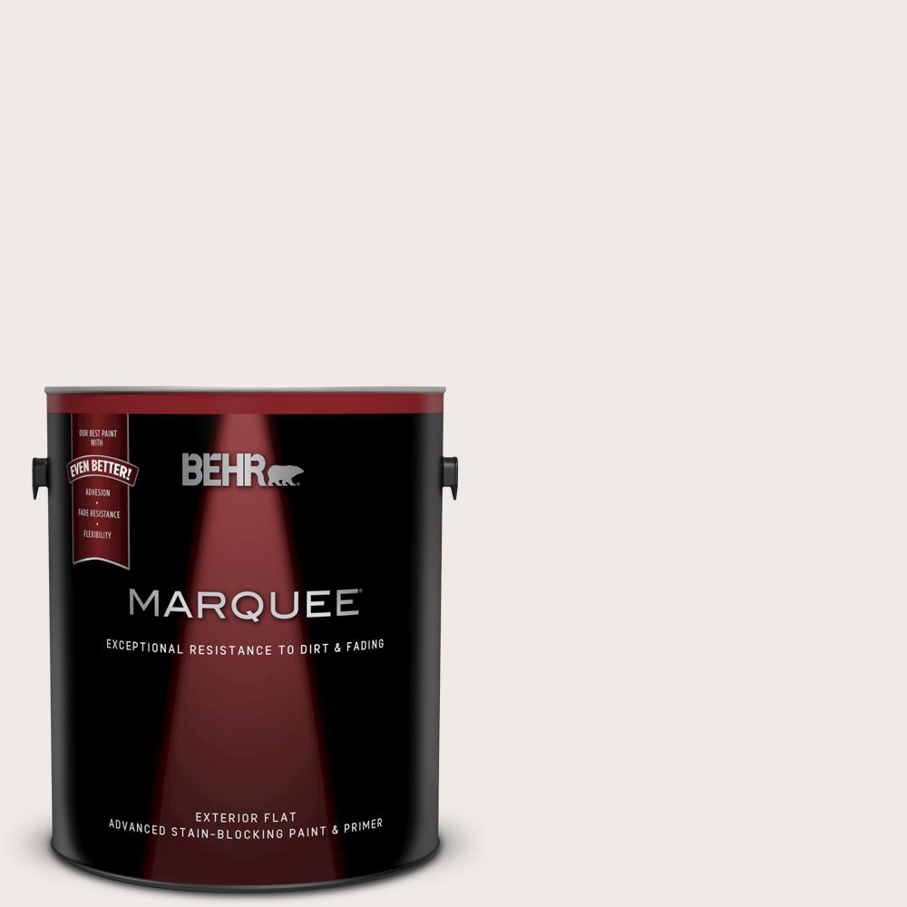 Behr Marquee 1 Gal 790a White Dogwood Flat Exterior Paint And 790a 1 White Dogwood Flat Exterior Paint And Primer