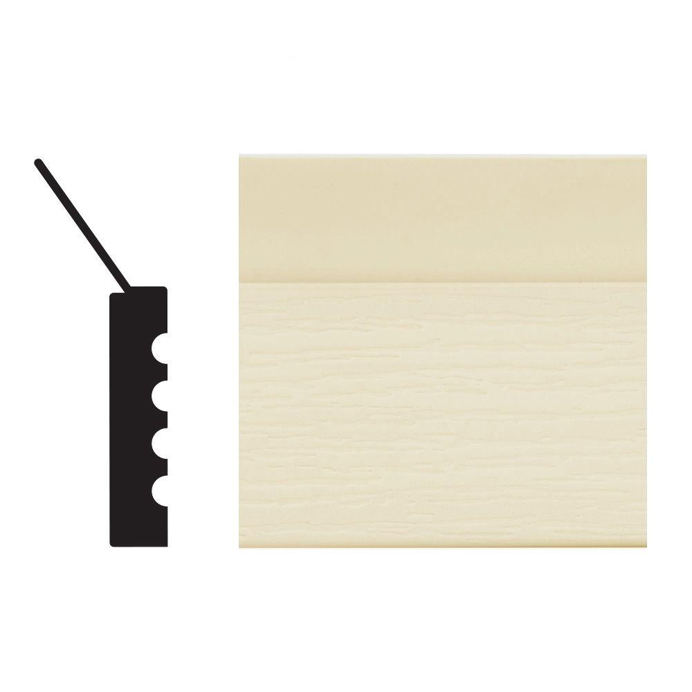 Royal Mouldings 2149 7 16 In X 2 In X 84 In Pvc Brown Garage Door Stop Moulding 0214907002 The Home Depot