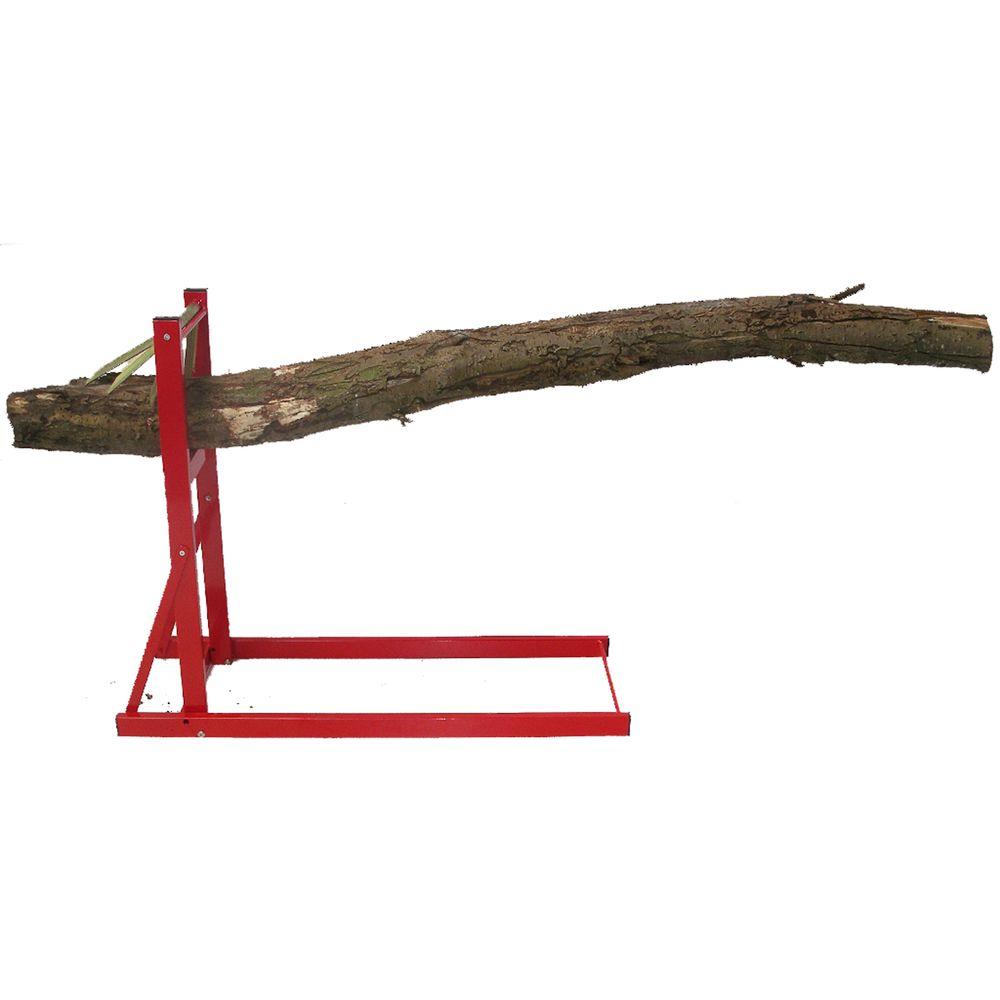 Forest Master 330 Lb Capacity Quick Fire Saw Horse Log Holder For Chainsaws And Log Splitters