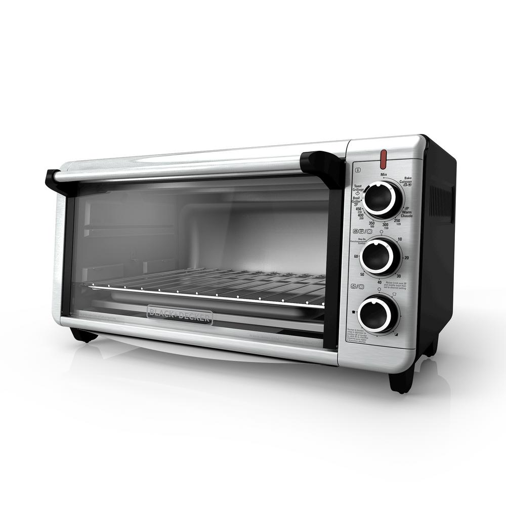 Black & Decker 8-Slice Extra-Wide Convection Toaster Oven