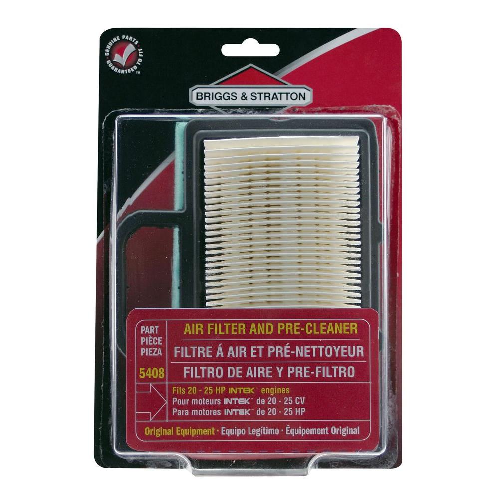 Briggs & Stratton Air Filter with Precleaner for 16 27 Horsepower