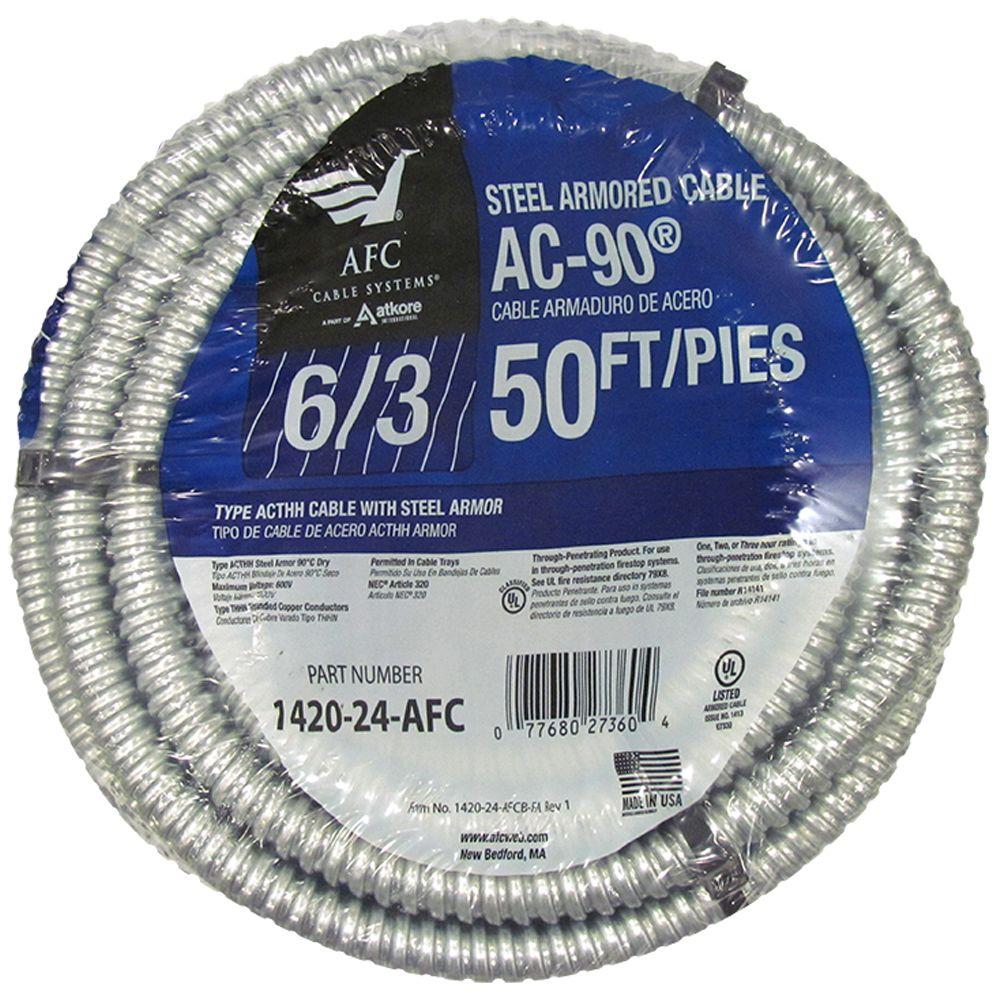 6 - Armored Cable - Wire - The Home Depot