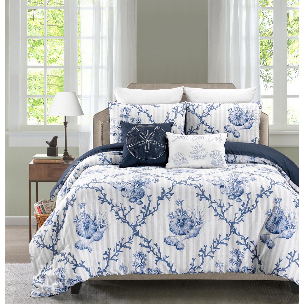 Elegant Comfort Down Alternative Black and Gray Reversible Full/Queen